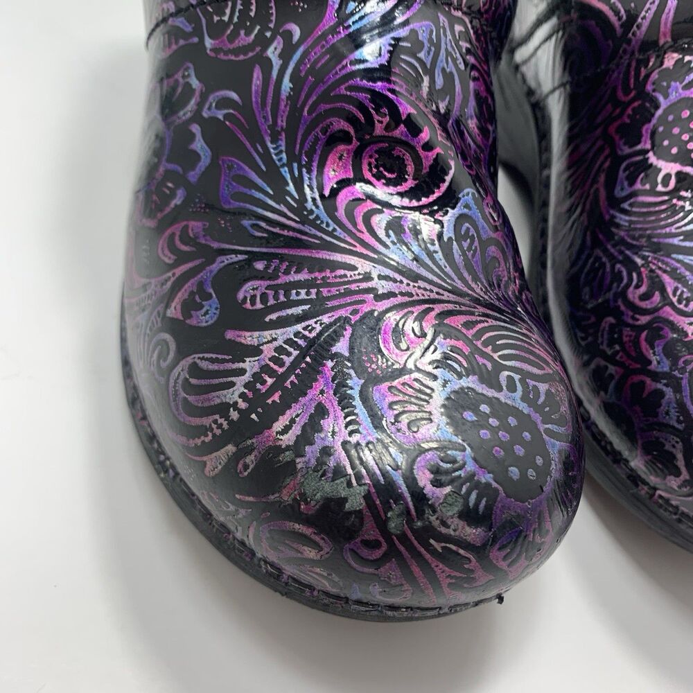 Dansko XP 2.0 Design Leather Professional Clogs Size 38 EU Or 7.5-8 US Women’s - Picture 7 of 16